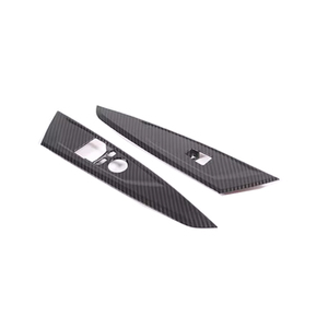 Aksesoris Interior serat karbon asli untuk BMW 4 Series G22 G23 G26 2020-2024 penutup Panel pintu mobil tombol jendela bingkai lis - Product Image 4