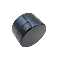 Petit étui rond en métal, OEM dans le moniteur d'oreille étui portable en aluminium antichoc personnalisé pour écouteur/