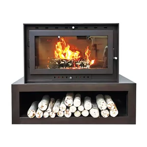 Freestanding steel stove for wood, coal Indoor Heater Automatic Wood Burning Pellet Stove