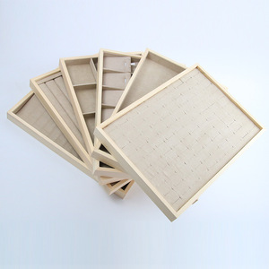 Đồ trang sức phổ biến triển lãm nhẫn bông tai vòng cổ Bangle hiển thị khay tổ chức trường hợp - Product Image 4