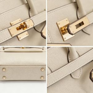 Sac fourre-tout en toile de coton biologique pour femmes, grande capacité, avec boucle dorée, MOQ faible, personnalisable, populaire - Product Image 4