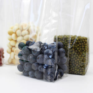 Beaux sacs en <span class=keywords><strong>cellophane</strong></span> à fond de bloc en plastique BOPP transparent pour le stockage de confiseries de conservation des aliments et l'affichage des produits - Product Image 5