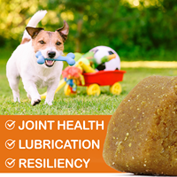 Friandises pour chiens à la glucosamine et à la chondroïtine pour soulager les douleurs articulaires, complément alimentaire pour la santé des articulations, friandises à mâcher au chanvre pour les hanches et les articulations des chiens avec de la glucosamine
