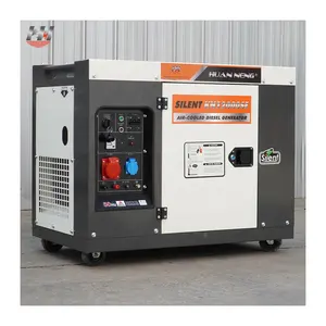 Petit groupe électrogène électrique diesel super silencieux portable de 10kW 5kW 10kVA