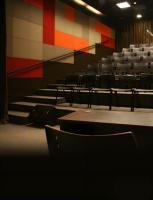 Panneau acoustique en tissu décoratif d'évitement de collision d'absorption acoustique intérieure de haute qualité pour le théâtre