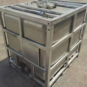 Acciaio inossidabile IBC Totes serbatoio 1000L multiuso recipiente a pressione pompa alcool opzioni <span class=keywords><strong>500L</strong></span> 1500L 2000L dimensioni - Product Image 4