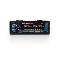 Reproductor MP3 para Auto Maxeed 7706 Integrado 1DIN, Pantalla Grande Montada en el Tablero, Sintonizador de Radio USB TF, Compatible con WMA/APE/WAV, Modelo Chino
