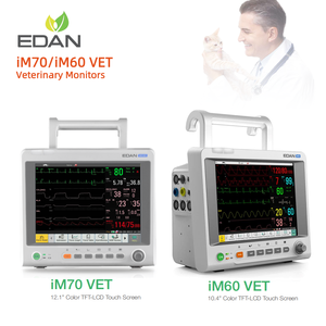 Moniteur de signes vitaux vétérinaires portable EDAN iM70/iM60 VET pour chiens, facile à utiliser, pour surveillance au chevet des patients animaux - Product Image 6