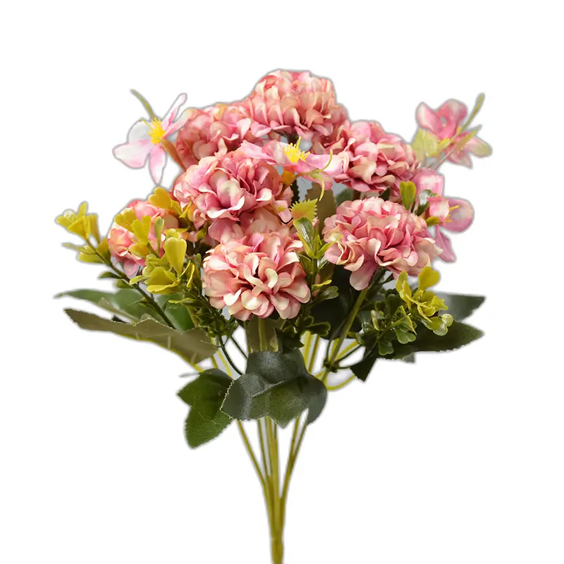 Wholesale Artificial Silk Flowers Decorative Wedding Bouquets Artificial Flowers In Bulk For Centerpieces Decoration