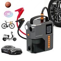 Kit d'urgence hiver 6000mAh 600A Peak : Démarreur de voiture et camion, aspirateur portable, booster de batterie auto, compresseur d'air