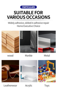 Đa Mục Đích Nhanh Chóng Làm Khô Siêu Keo Kit Với Phun <span class=keywords><strong>Activator</strong></span> Không Thấm Nước Cyanoacrylate Dính Cho Gỗ Nhựa MDF Kim Loại - Product Image 4