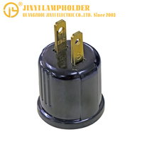 Gran oferta enchufe no polar E26 conversión portalámparas Adaptador convertidor 2A 125V calificación baquelita enchufe tortuga lámpara