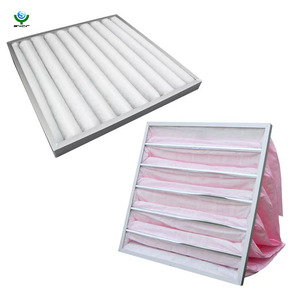 OEM China Manufacturer Customized High Efficiency Synthetic 18x24x18" MERV 14 Pocket <strong>Air</strong> <strong>Filter</strong> - Product Image 1