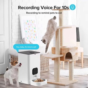 OEM 4L/6L Otomatik Evcil Hayvan Besleyici, Kameralı TUYA UYGULAMALI Akıllı Kedi Besleyici, Köpek Kuru Mama Dağıtıcısı, WIFI Akıllı Evcil Hayvan Besleyici Üreticisi - Product Image 4