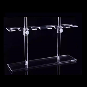 Rak Corong Akrilik Laboratorium, Penyangga Corong Plastik yang Dapat Disesuaikan dengan 2 4 6 8 10 12 Lubang, Bingkai Corong Angkat - Product Image 5