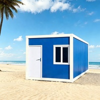 Casa Contenedor Modular de Lujo Prefabricada, Panel Sándwich de Acero, Diseño Moderno, Edificio Portátil para Vivienda u Oficina