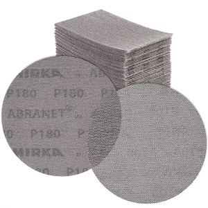 Disques abrasifs en maille pour ponceuse à cloisons sèches, papier abrasif sans poussière à crochet et boucle de 5 à 9 pouces pour ponceuse orbitale - Product Image 3