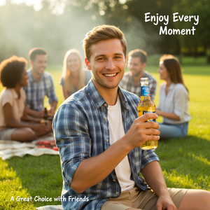 Custom rectangular <b>waterproof</b> BOPP beer can <b>labels</b>; in-house <b>label</b> printing for 500ml beer bottles; roll-on stickers - Product Image 6