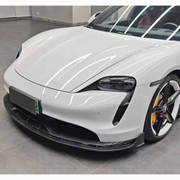 Kit en Fiber de carbone de qualité supérieure pour Porsche Taycan Kit de carrosserie amélioré jupes latérales de diffuseur arrière de lèvre avant