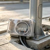 Boîtier de jonction en plastique ABS étanche à la poussière et aux intempéries IP67 pour l'extérieur, avec options de couleur personnalisées pour la gestion des câbles intérieurs/extérieurs