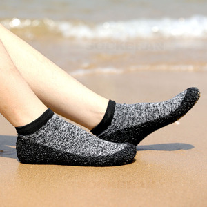 Chaussons aquatiques avec semelle EVA de 3 mm d'épaisseur, unisexes, légers, pliables, pour la plage, la randonnée, le trekking - Product Image 4