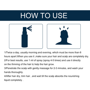 Tốt nhất bán Nhân Sâm Radix polygoni mọc lại huyết thanh chăm sóc tóc điều trị da đầu carehair tăng trưởng phun - Product Image 6