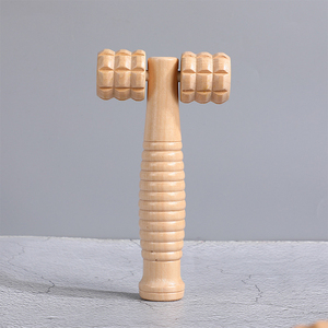 Usine en bois visage masseur corps <span class=keywords><strong>bras</strong></span> jambe cou Anti Cellulite en bois visage rouleau visage bois thérapie outil Maderotherapy - Product Image 3