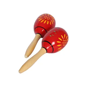 Maracas Baby mehrfarbige Maracas Baby-Handgriff-Jagd-Hör-Training-Spielzeug Ei Maracas