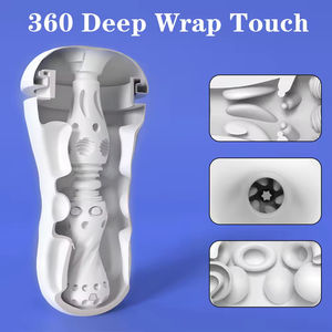 Godet Masturbateur Masculin Haut de Gamme Étanche, Sensation Réaliste, Propre et Facile à Utiliser, Jouet Sexuel Automatique - Product Image 5