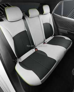 Housses de siège en cuir perforé sur mesure pour Volkswagen ID.3 2019-2025 – Antidérapantes pour la rénovation intérieure des voitures électriques - Product Image 6