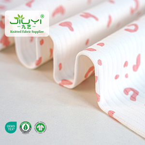 100Cotton Chải Kỹ Vải Dệt Kim Không Needleless <span class=keywords><strong>Interlock</strong></span> Vải Phim Hoạt Hình In Bé Vải Vải Cho Đồ Ngủ Đồ Ngủ - Product Image 3