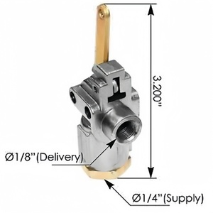 Pièces de rechange pour camions, vanne de commande de klaxon pneumatique 228928 HV‑3, alimentation 1/4"NPT, sortie 1/8"NPT pour camions américains lourds - Product Image 2