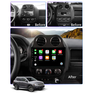 Reproductor de DVD con Radio para coche Android con pantalla táctil para <span class=keywords><strong>Jeep</strong></span> <span class=keywords><strong>Compass</strong></span> 2010-2016, reproductor <span class=keywords><strong>Multimedia</strong></span> para coche, navegación - Product Image 2