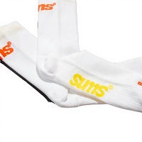 Chaussettes de sport tricotées haute performance anti-ampoules avec logo personnalisé pour jeunes, anti-odeur, pour la course rapide, la gym et le cyclisme