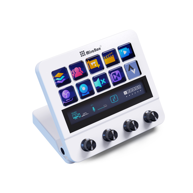 Factory Direct N4 Streaming Console - Programmable LCD Keys, Touch Panel, HUB Function - 3-Year Warranty, OEM Available