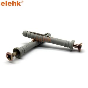 Нейлоновый дюбель-гвоздь Elehk для крепления в стене с винтом, пластиковый дюбель, легко вставляемый нейлоновый дюбель-гвоздь, расширяющийся дюбель - Product Image 2