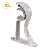 Support de drapé style romain, accessoire pour rideau Antique, raccord de 25mm, 1 pièce