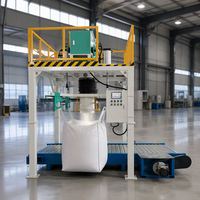 Machine de remplissage de sacs jumbo, machine d'emballage automatique avec pesage, équipement d'ensachage de sacs de 1000 kg, pesage haute précision