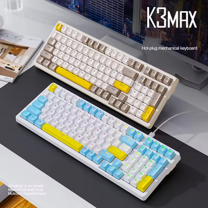 Free Wolf K3 MAX Customized RGB Backlit USB-C Wired Hot-swappable Mechanical Gaming <b>Keyboard</b> - Product Image 6