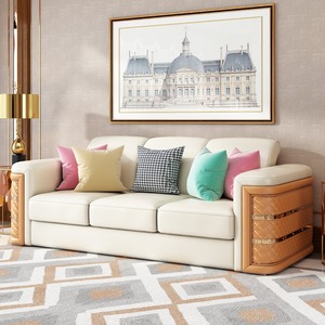 ชุดโซฟาห<span class=keywords><strong>น</strong></span>ังหุ้มบุแบบปรับเอนได้ทรงสี่เหลี่ยมผื<span class=keywords><strong>น</strong></span>ผ้า <span class=keywords><strong>สไตล์</strong></span>อิตาลี สำหรับ<span class=keywords><strong>ห้อง</strong></span><span class=keywords><strong>น</strong></span>ั่งเล่<span class=keywords><strong>น</strong></span>หรูหราทั<span class=keywords><strong>น</strong></span>สมัย เหมาะสำหรับอพา<span class=keywords><strong>ร์</strong></span>ทเมนต์ โรงแรม และวิลล่า - Product Image 4