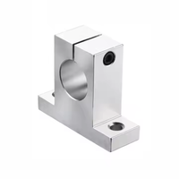Support d'axe linéaire SK12 SK16 SK20 en alliage d'aluminium, directement de l'usine, pour machine CNC, imprimante 3D, accessoires mécaniques