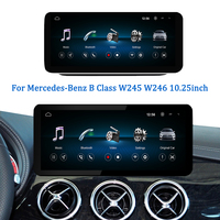 LELV Car Android Auto pour système Linux Mercedes-Benz Classe B W245 W246 Carplay Navigation Lecteur vidéo 10,25 pouces