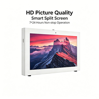 Reproductor de Publicidad para Exteriores con Carcasa Metálica Resistente de Grado Industrial, Sistema Android/Windows, Soporte de Piso Antivandálico, IP65, Animación