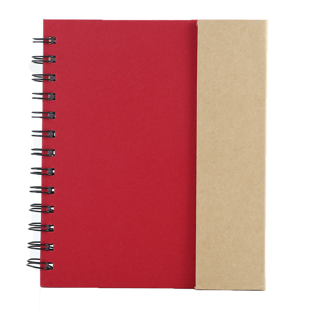 Papier rouge et kraft