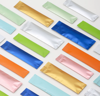 Sachet Doypack long de qualité alimentaire, étanche, thermoscellable, avec logo personnalisé pour poudre