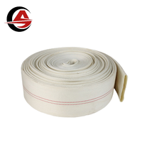 American Standard 1 pouce 30m Tuyau d'incendie plat jaune avec connecteur NPSHC Made China Canvas SCBA Firefighting Equipment Accessory