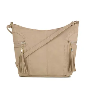 2023 new trend Adjustable Strap cross body bag Side Pockets Hobo bag casual bucket bag