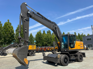 Escavatore JIAHE di Alta Qualità da 21 Tonnellate con Ruote Grandi, Certificato CE, Pompa/Motore Idraulico Cummins, Macchinari per Movimento Terra e Agricoltura - Product Image 2