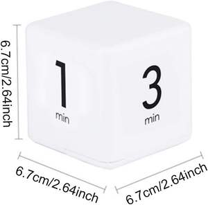 Cubo de Tiempo Inteligente Google Pomodoro al por Mayor para Productividad, Estudio Visual para Niños, Cocina Digital, Flip - Product Image 6