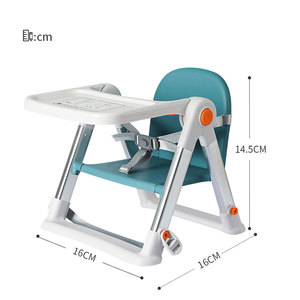 Accueil Apprendre à Diner Siège d'appoint compact pour tout-petits avec plateau pliable Chaise bébé - Product Image 6
